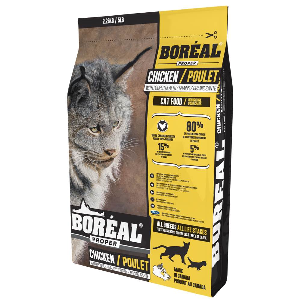 Boreal Proper Chicken With Proper Healthy Grains Dry Cat Food - Kohepets