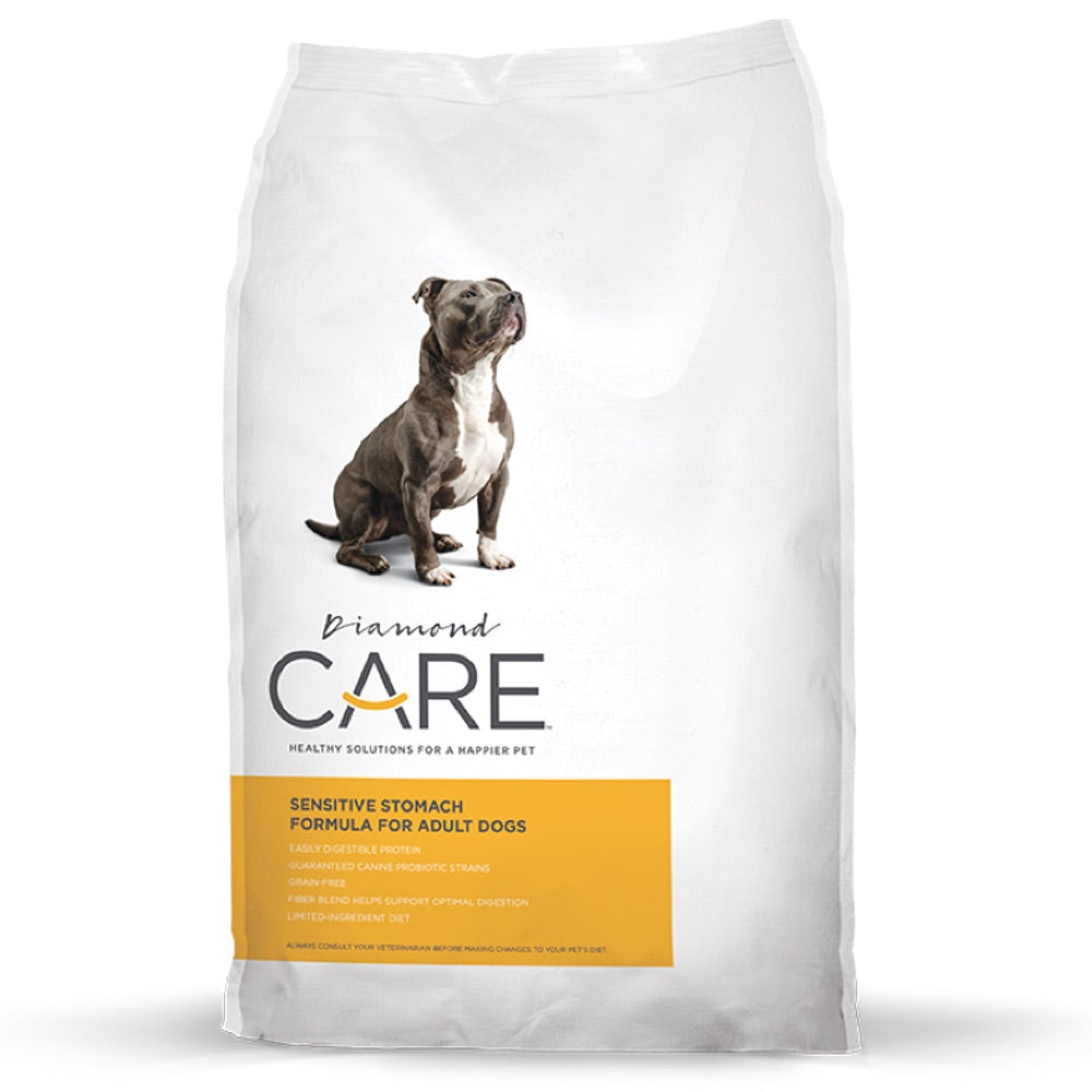 '35% OFF/BUNDLE DEAL+FREE TREAT': Diamond Care Sensitive STOMACH Formula Grain-Free Dry Adult Dog Food 8lb