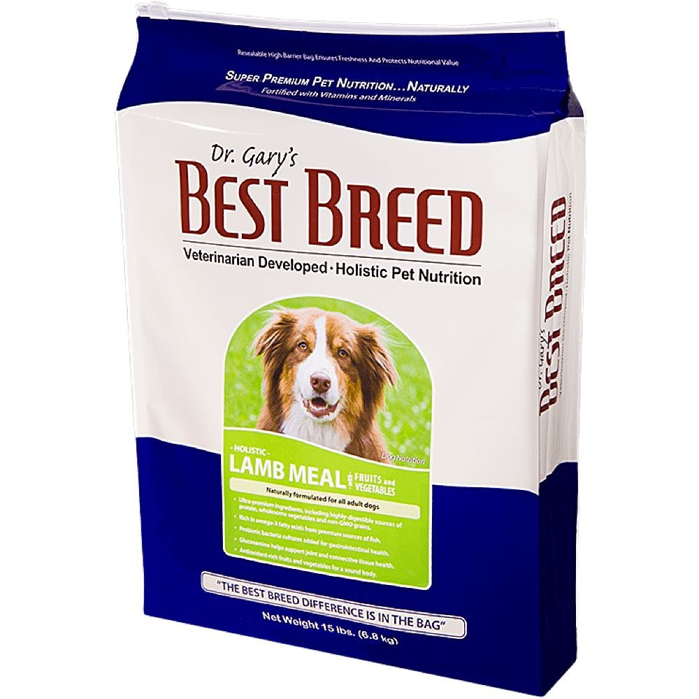 Dr. Gary??s Best Breed Holistic Lamb Meal With Fruits & Vegetables Dry Dog Food