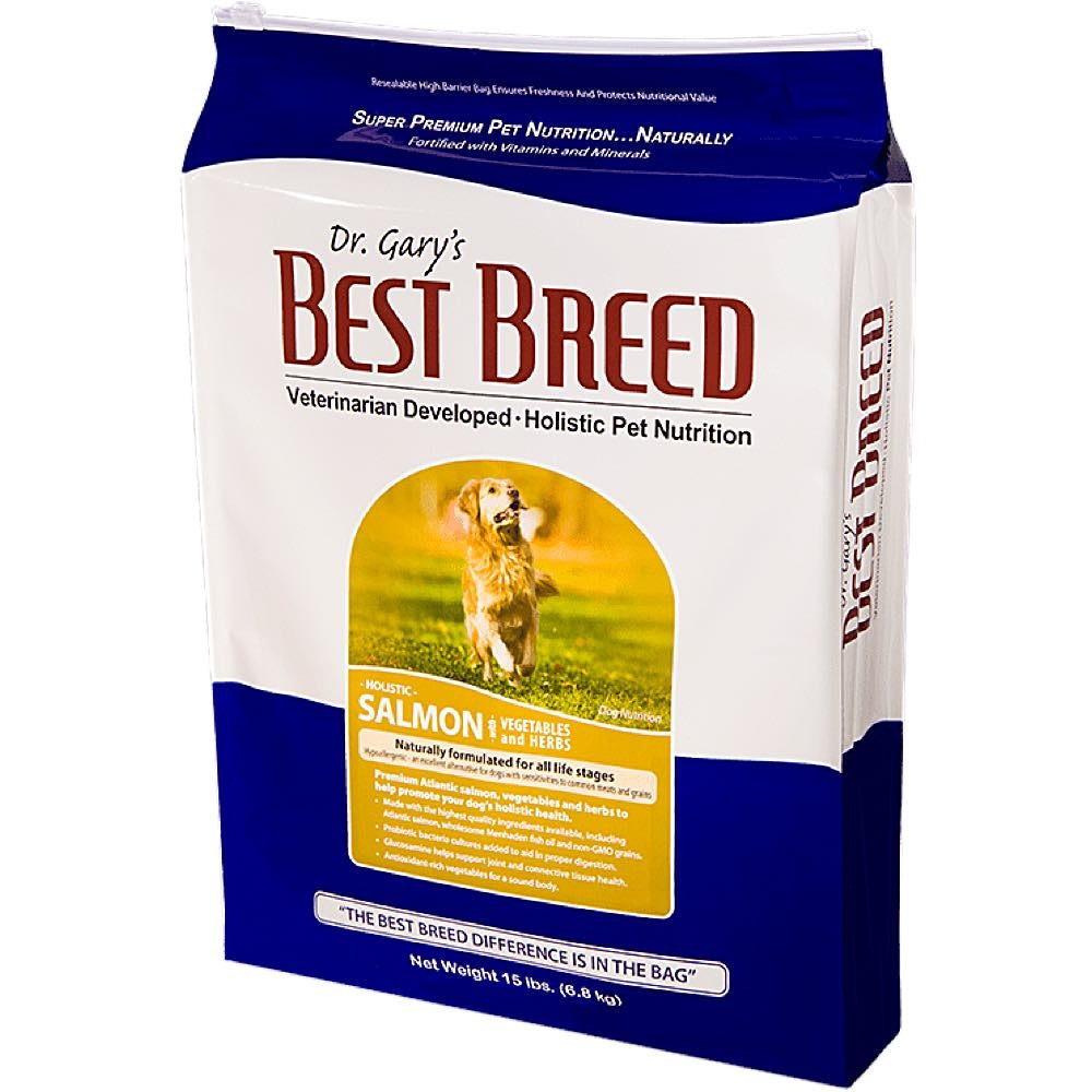 Dr. Gary??s Best Breed Holistic Salmon With Vegetables & Herbs Dry Dog Food