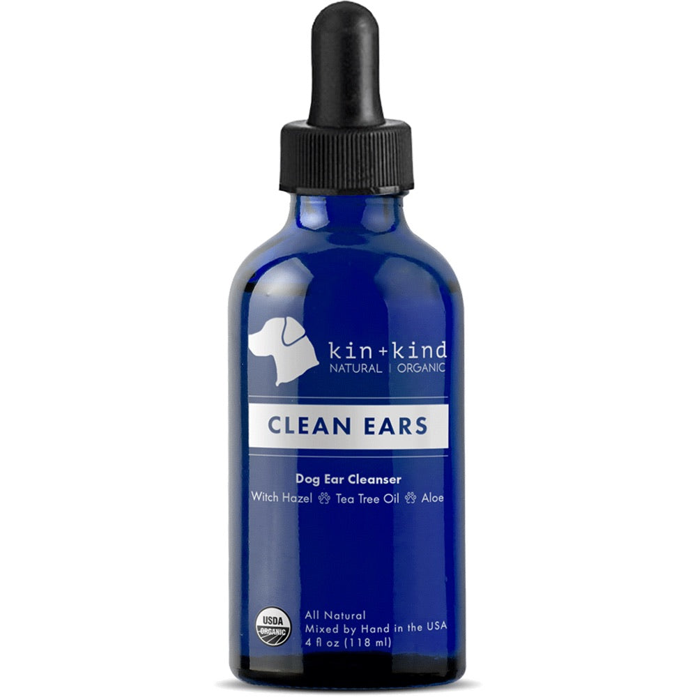 10% OFF: Kin+Kind Clean Ears Dog Ear Cleaner 118ml
