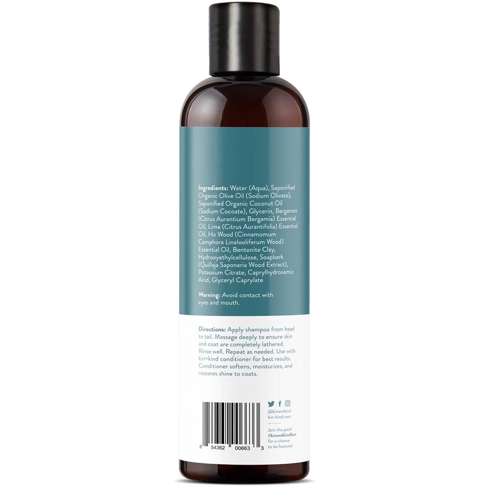 Kin+Kind Itchy Dog Natural Tea Tree & Grapefruit Dog Shampoo 12oz