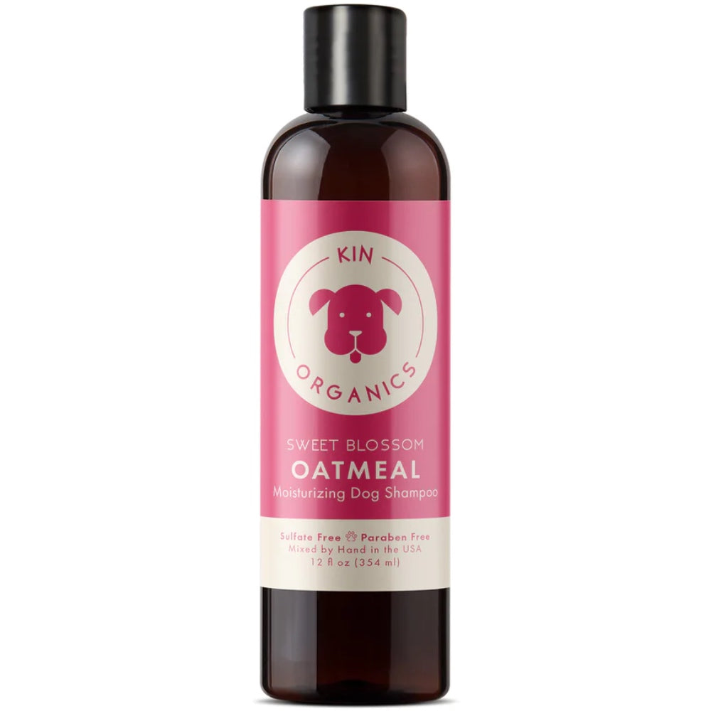 10% OFF (Exp Feb 2026): Kin+Kind Kin Organics Sweet Blossom Oatmeal Moisturizing Dog Shampoo 12oz