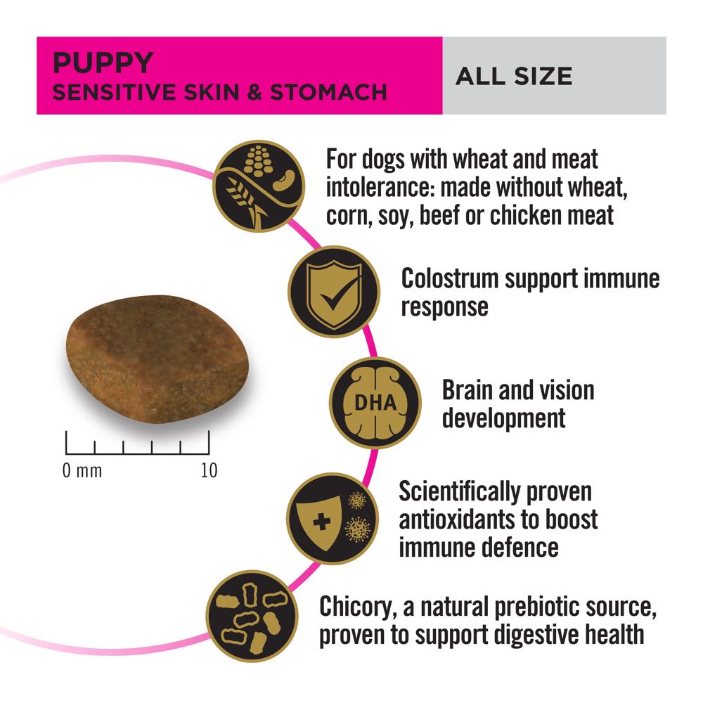 Pro Plan Sensitive Skin & Stomach Salmon & Mackerel Puppy Dry Dog Food