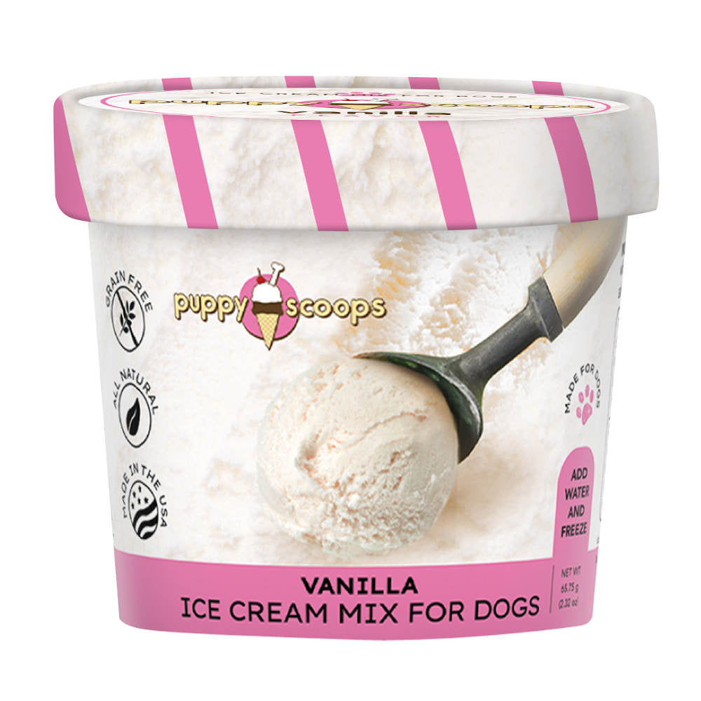 Puppy Scoops Vanilla Flavour Ice Cream Mix For Dogs