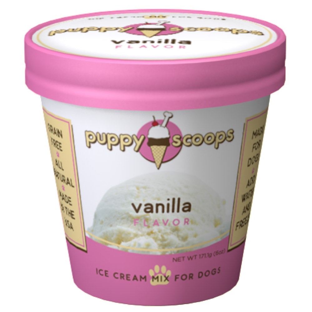 Puppy Scoops Vanilla Flavour Ice Cream Mix For Dogs