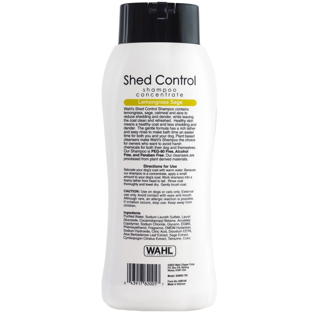 50% OFF: Wahl Shed Control Formula Dog Shampoo 700ml