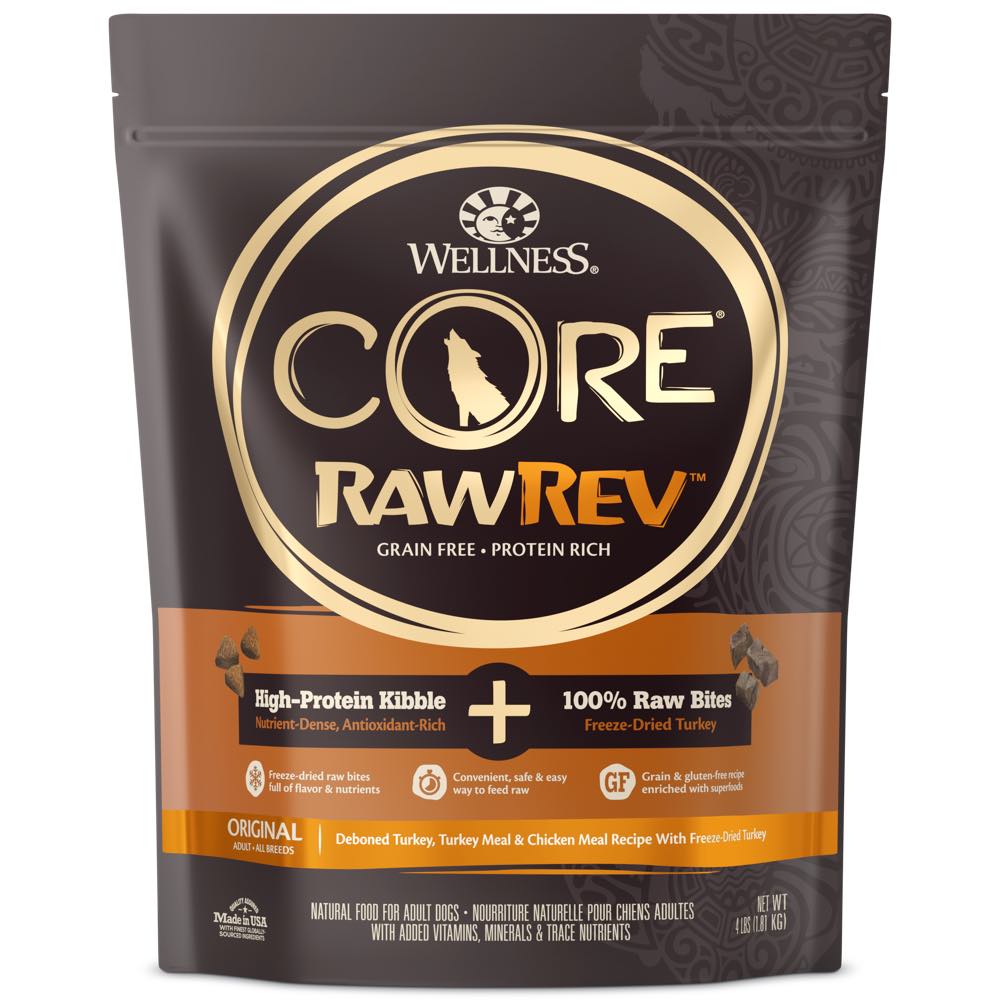 'FREE FD TREATS': Wellness CORE RawRev Original Adult Grain-Free Dry Dog Food