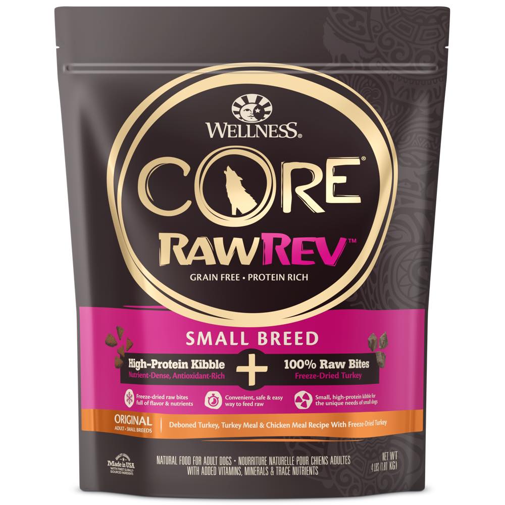 Wellness CORE RawRev Small Breed Adult Grain-Free Dry Dog Food 10lb