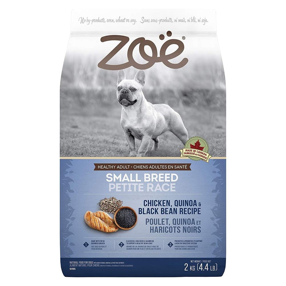 "Zoe Chicken, Quinoa & Black Bean Recipe Small Breed Dry Dog Food 2kg"
